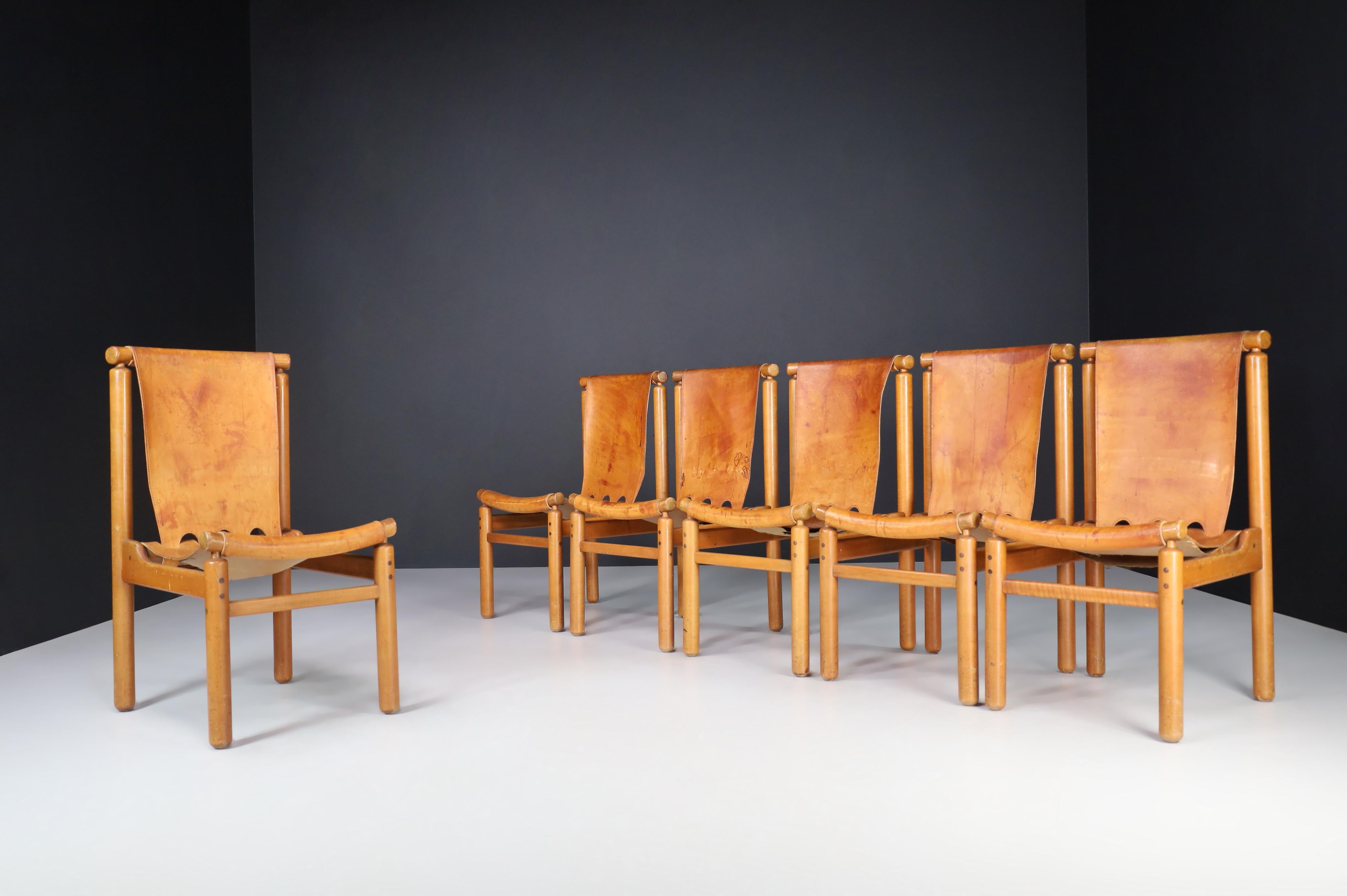 Scandinavian Modern Ilmari Tapiovaara Dining Chairs, Finland, the 1960s For Sale