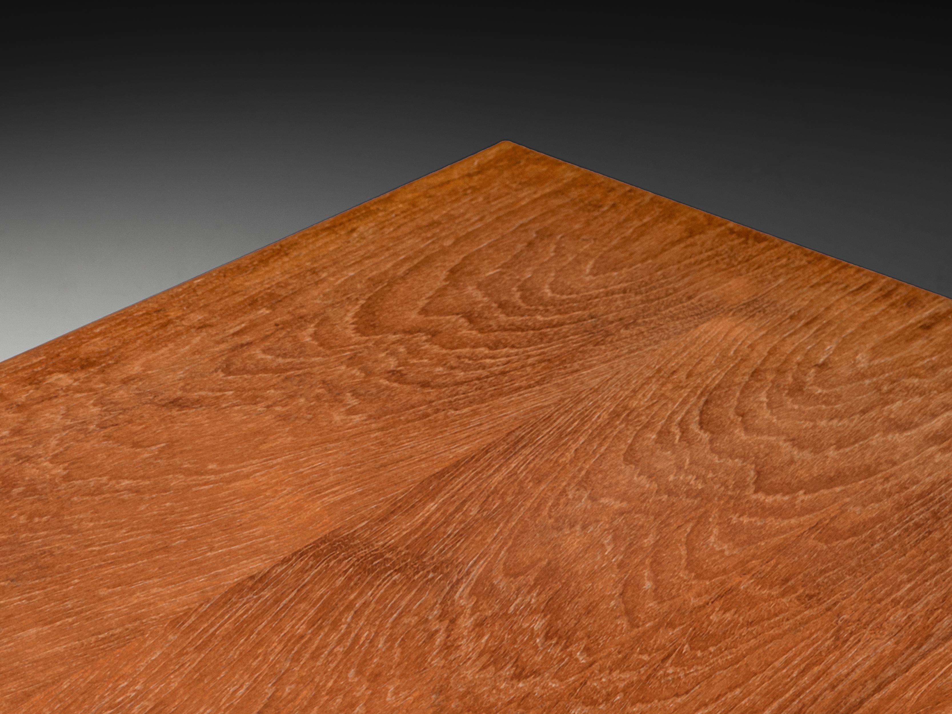 Bouleau Table basse 'Domino' d'Ilmari Tapiovaara en teck en vente