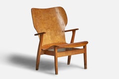 Ilmari Tapiovaara, "Domus" Lounge Chair, Plywood, Finland, 1940s
