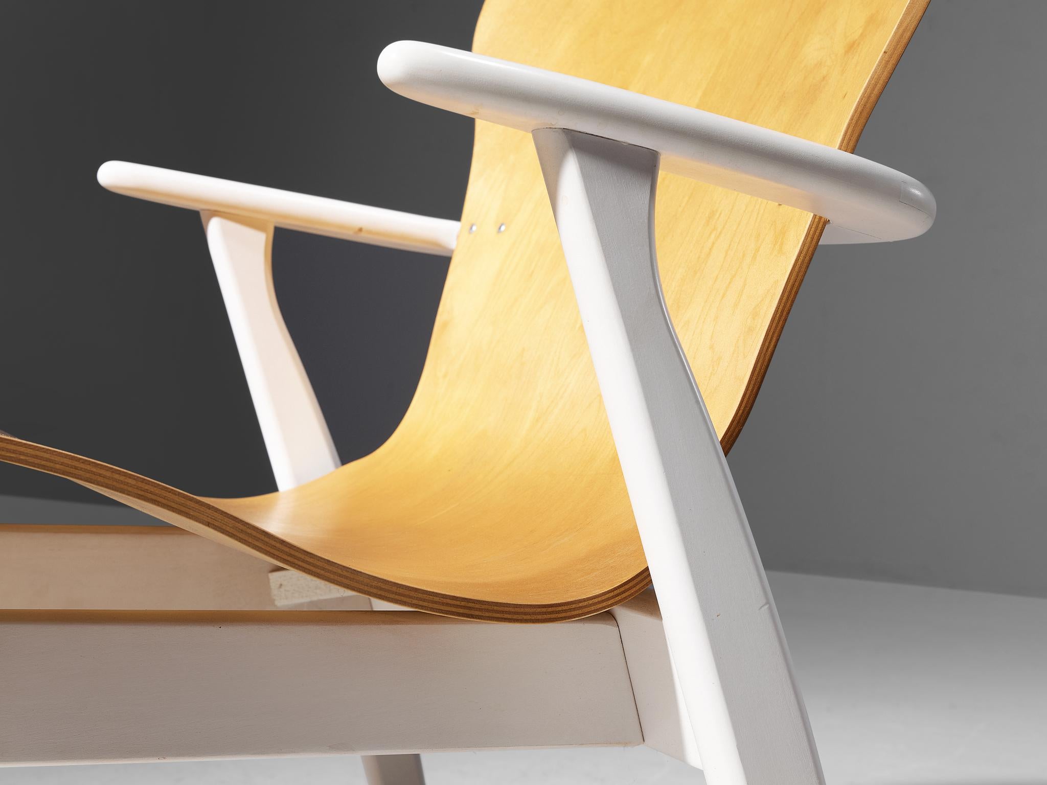 Finnish Ilmari Tapiovaara for Artek Lounge Chair 'Domus Lux' in Birch
