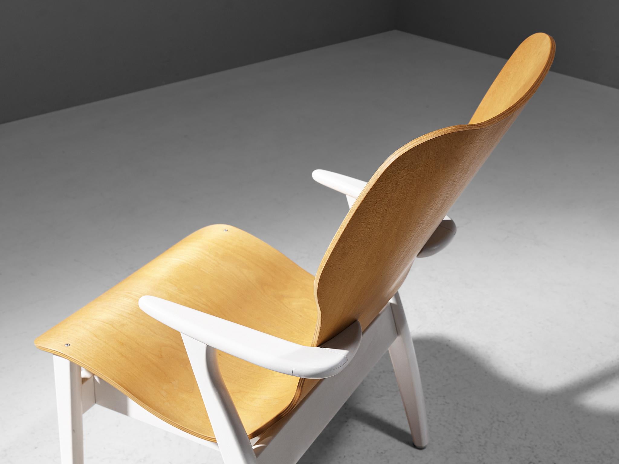 Ilmari Tapiovaara for Artek Lounge Chair 'Domus Lux' in Birch In Good Condition In Waalwijk, NL