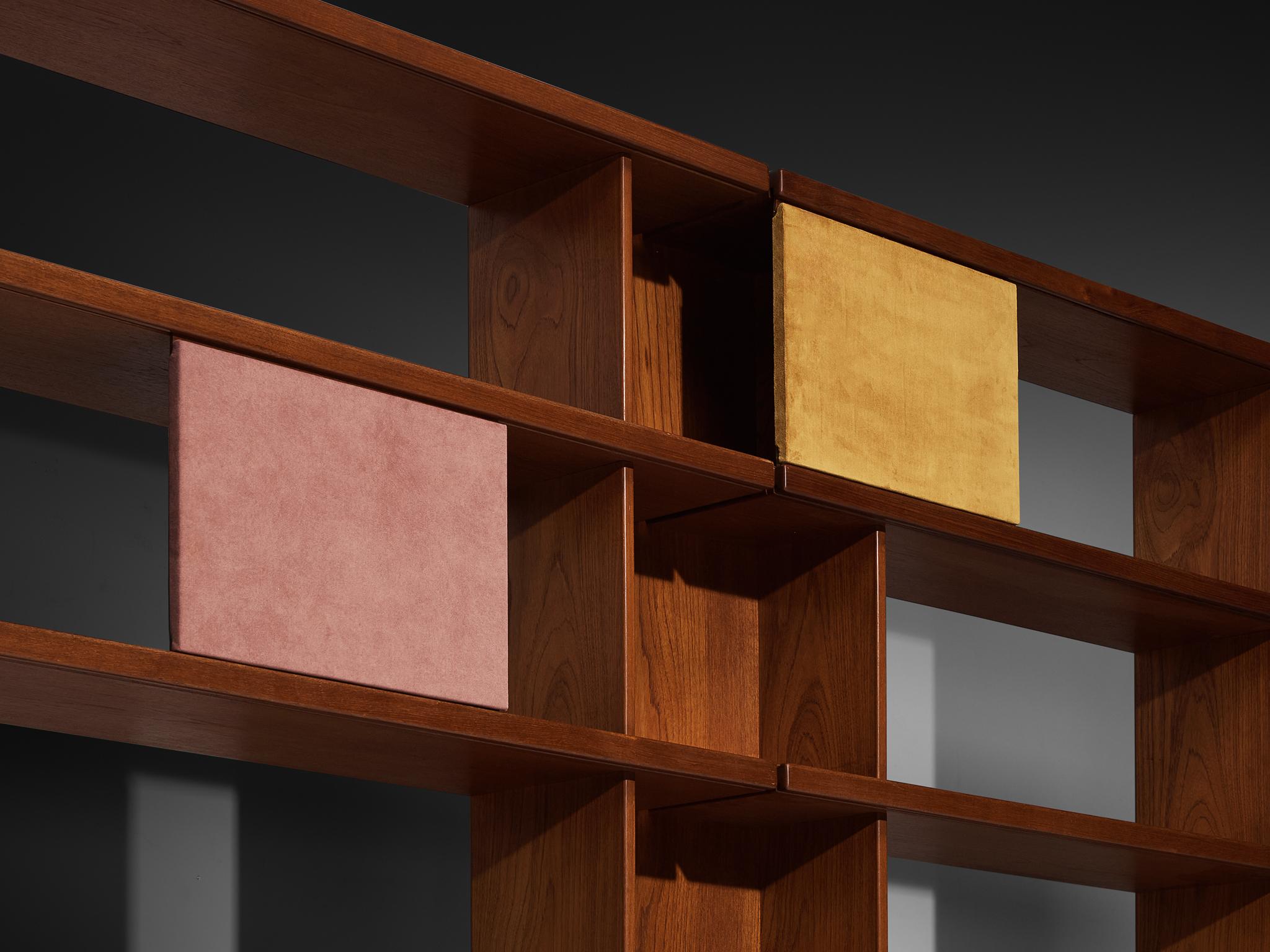 Mid-Century Modern Ilmari Tapiovaara for La Permanente Mobili Cantù Bookcase For Sale