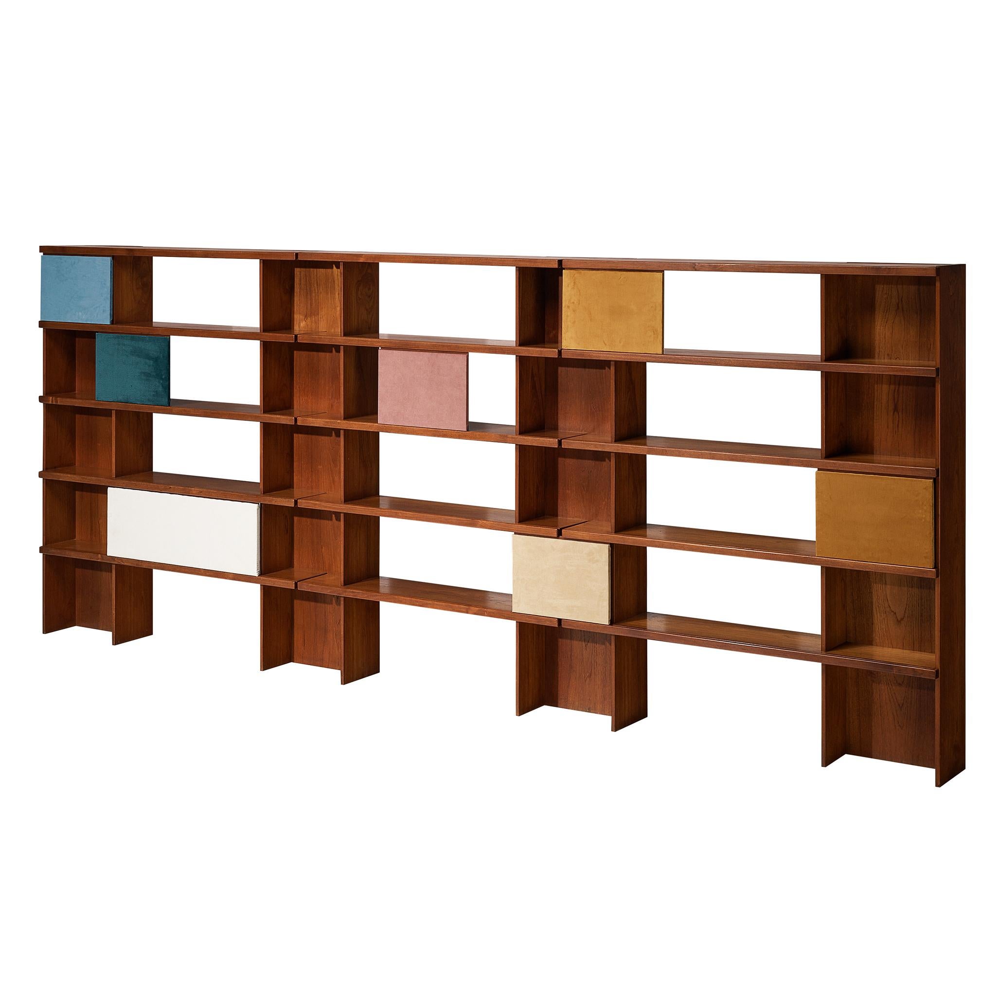 Ilmari Tapiovaara for La Permanente Mobili Cantù Bookcase For Sale