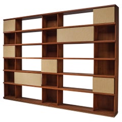 Ilmari Tapiovaara for La Permanente Mobili Cantù Bookcase in Teak