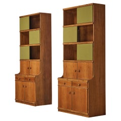 Ilmari Tapiovaara for La Permanente Mobili Cantù Library in Walnut