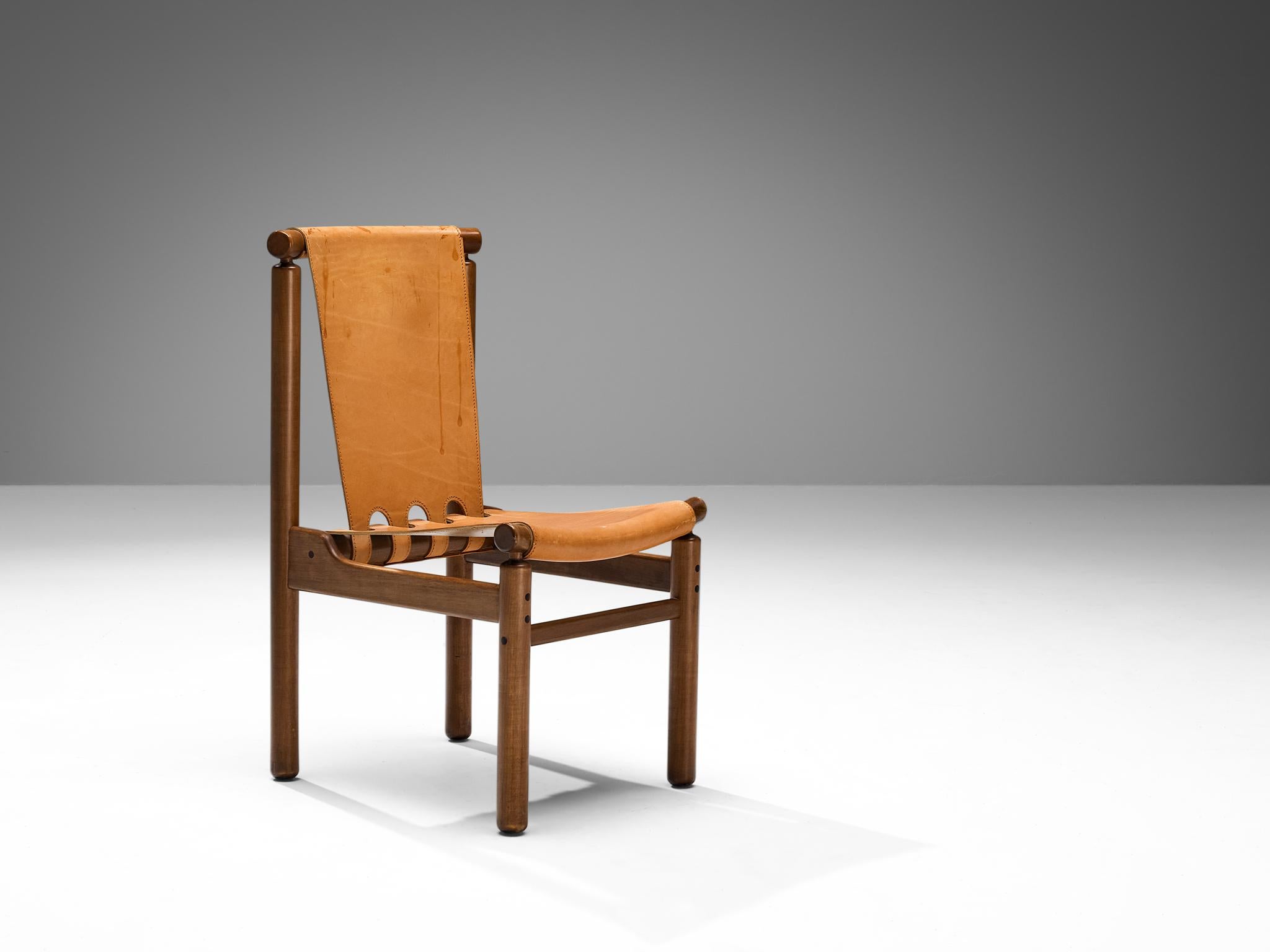 Ilmari Tapiovaara for La Permanente Mobili Cantù Set of Six Dining Chairs  For Sale 3
