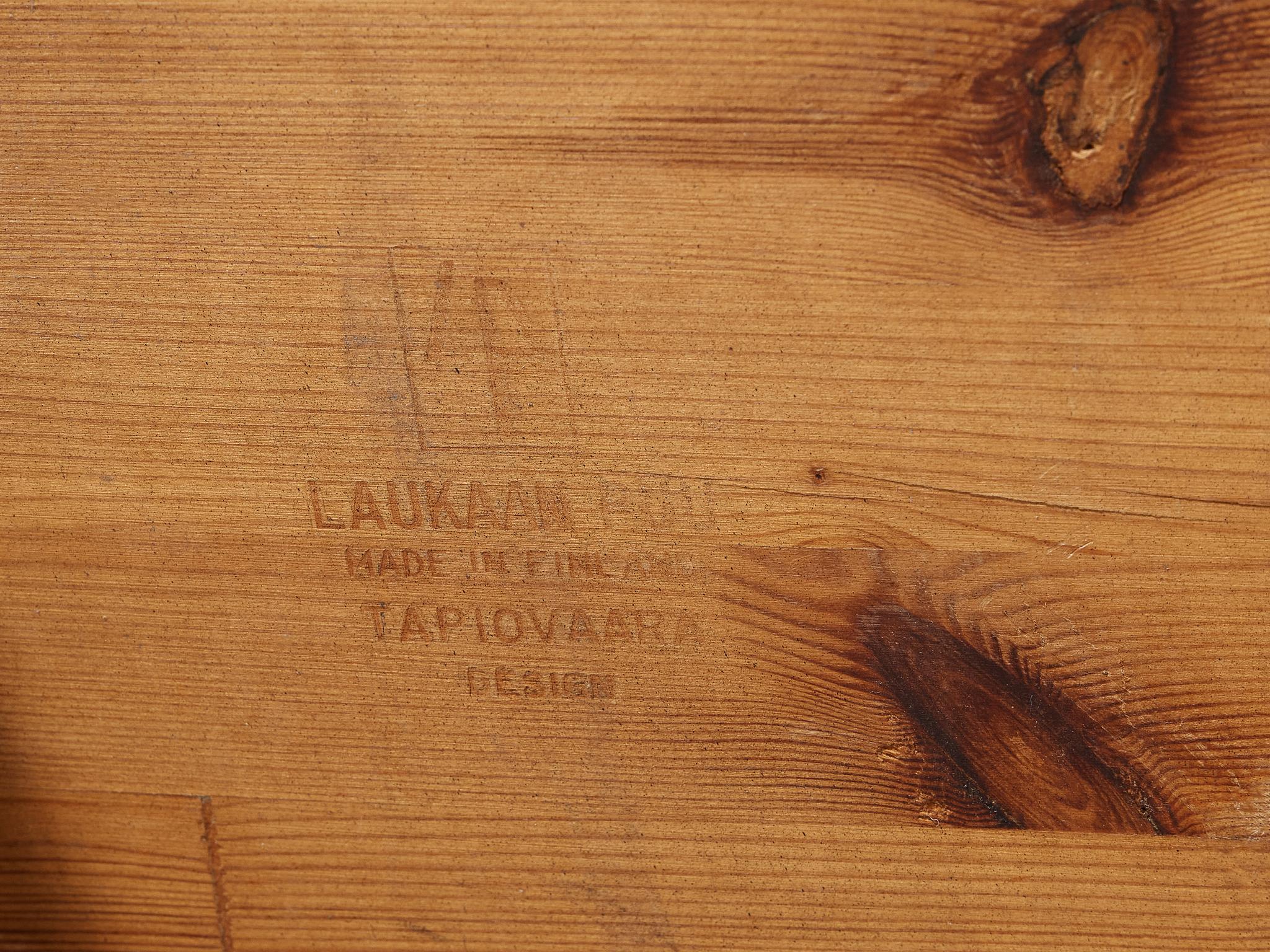 Ilmari Tapiovaara for Laukaan Puu Side Table in Pine 2