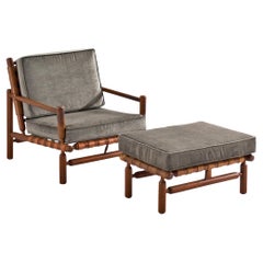 Ilmari Tapiovaara Lounge Chair in Teak