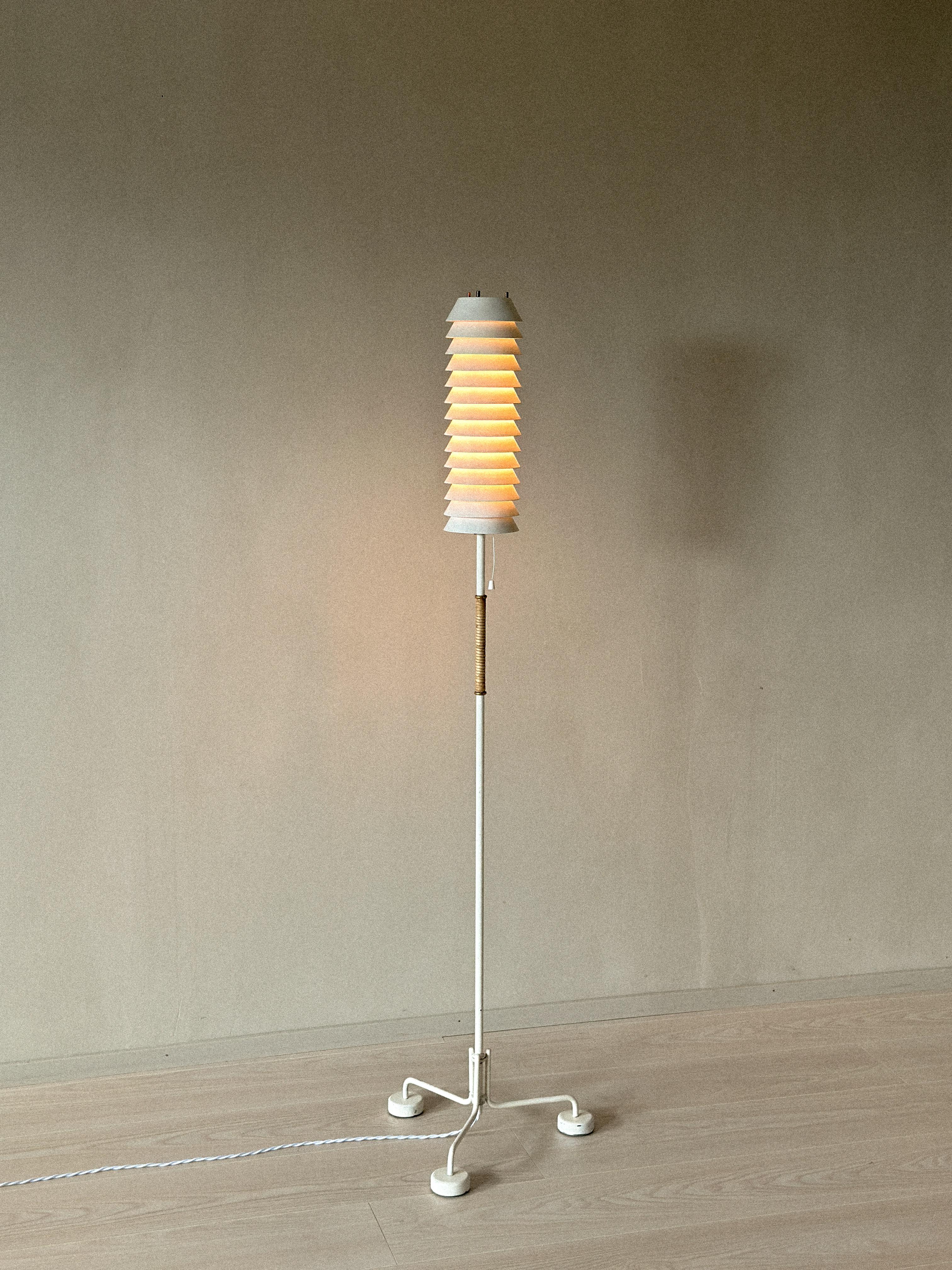 Ilmari Tapiovaara, lampada da terra 