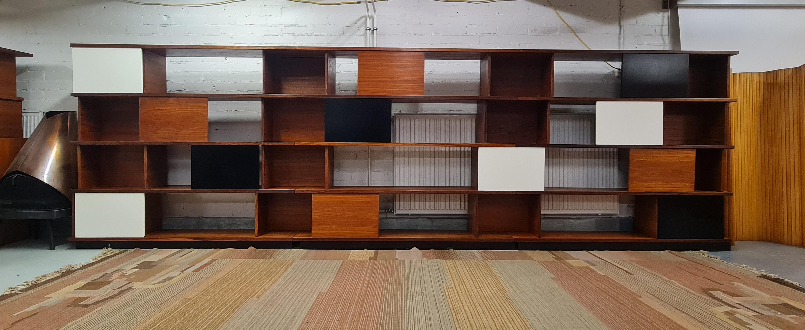 Finnish Ilmari Tapiovaara Modular Bookshelf 