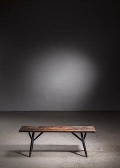 Ilmari Tapiovaara Pirkka bench for Laukaan Puu, Finland, 1950s