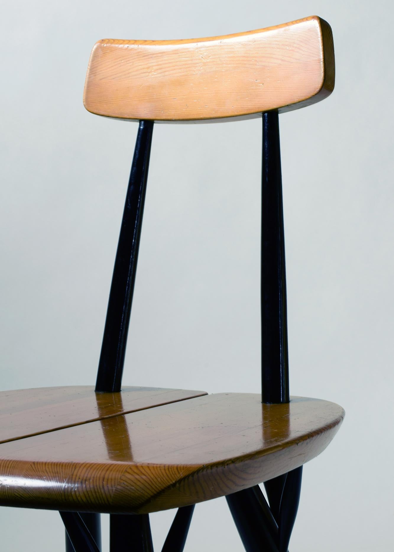 Ilmari Tapiovaara, ‘Pirkka’ Side Chair, 1955, Lovely Original Early Version 2