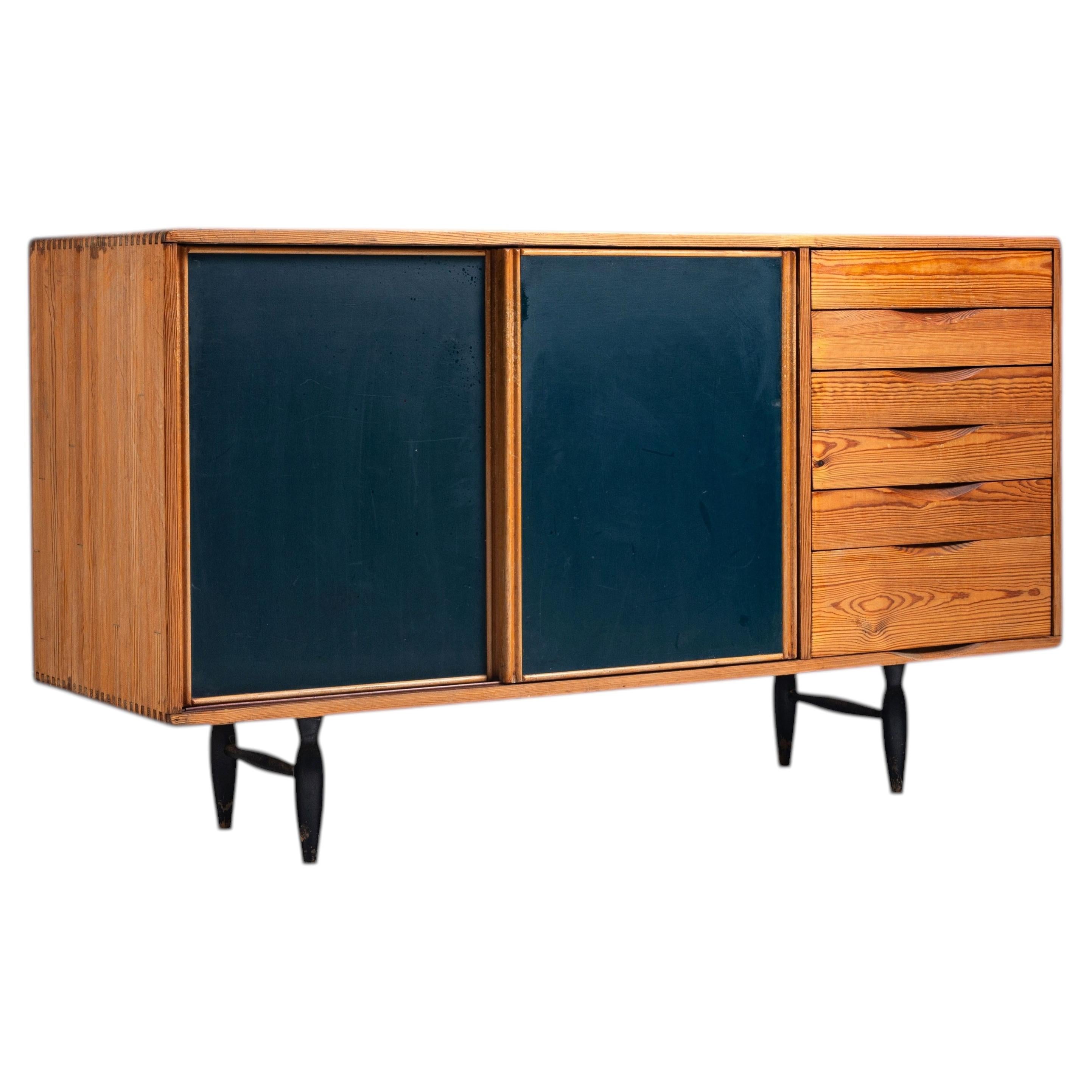 Ilmari Tapiovaara “Pirkka” sideboard Laukaan Puu Finland 1940 For Sale