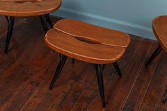 Ilmari Tapiovaara Taburete Pirkka para Laukaan Puu