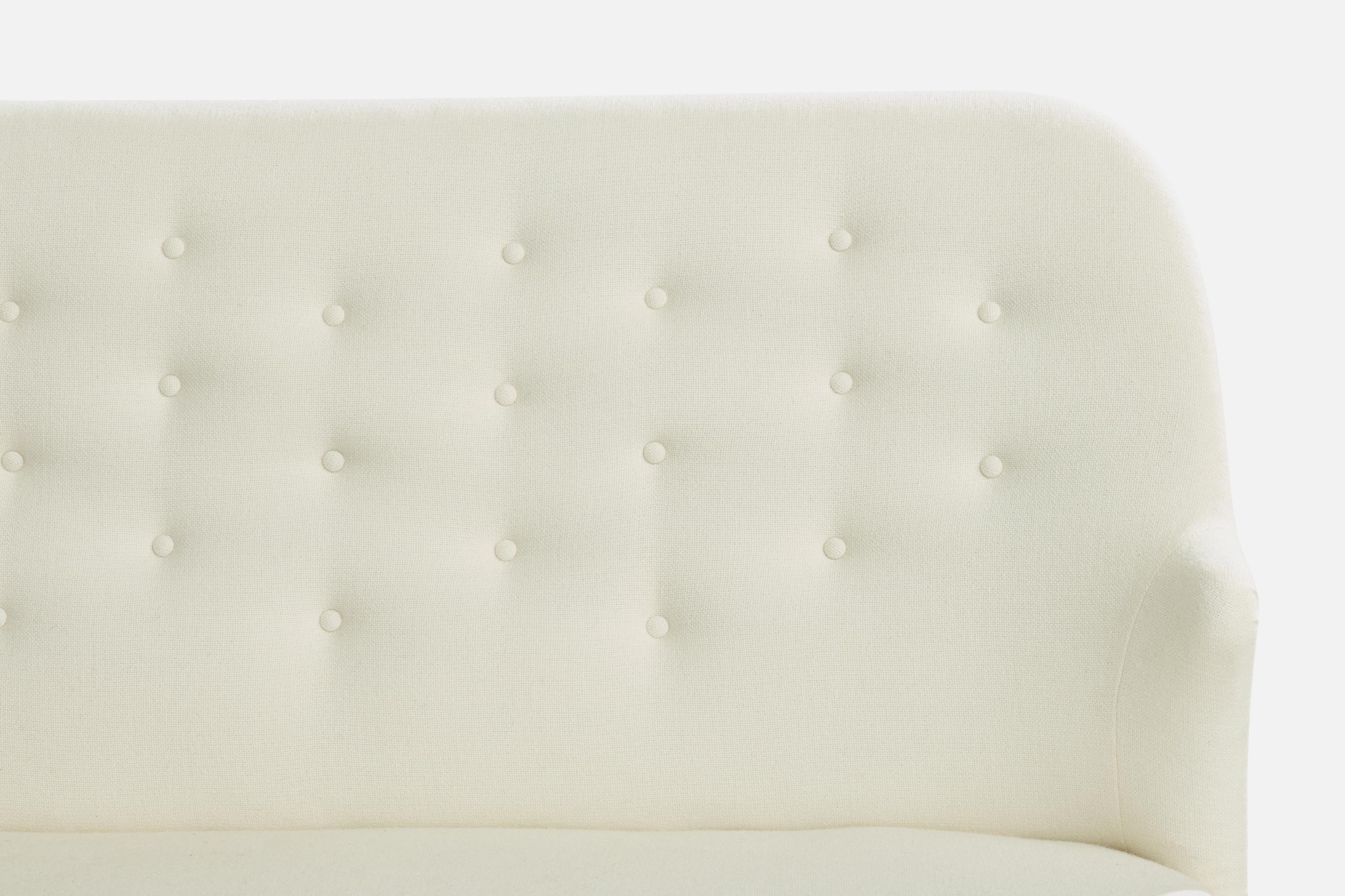 Ilmari Tapiovaara, Canapé, Wood, tissu, Finlande, 1949 en vente 2