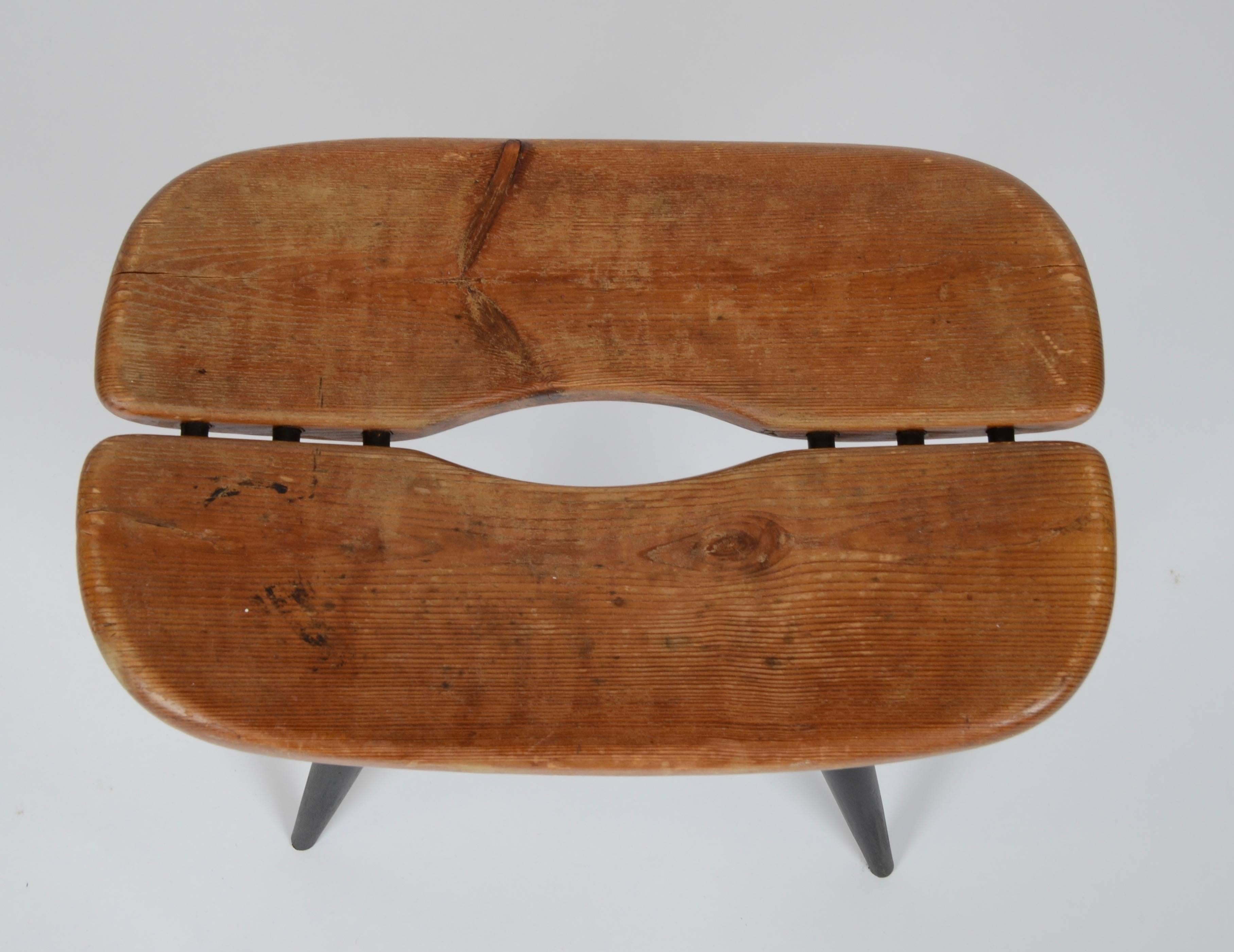 Ilmari Tapiovaara, Taburete Modelo Pirkka, Diseñado para Laukaan Puu, 1957 Finlandés en venta