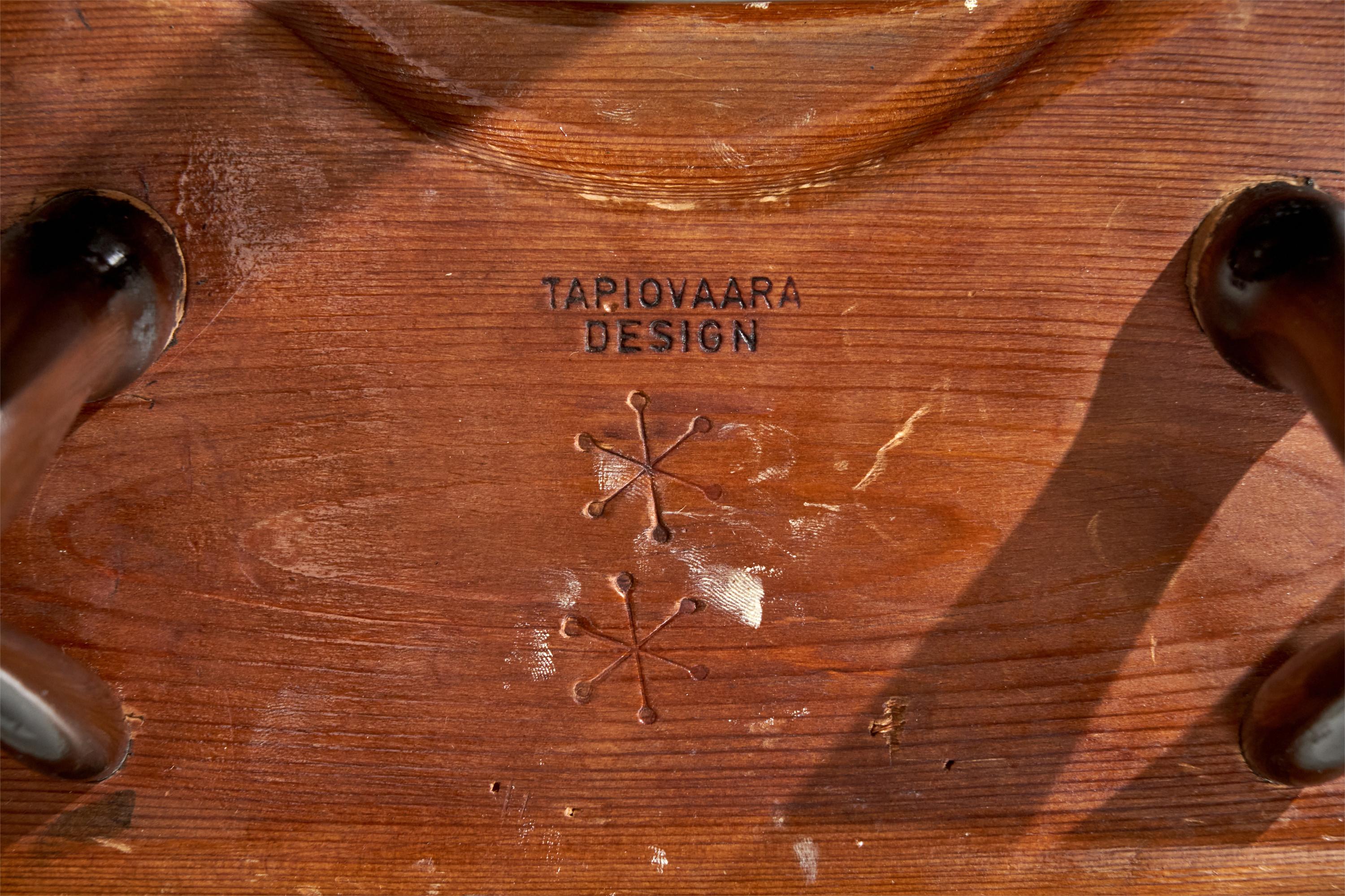 Ilmari Tapiovaara, Stool, Pine, Finland, 1950s im Angebot 4