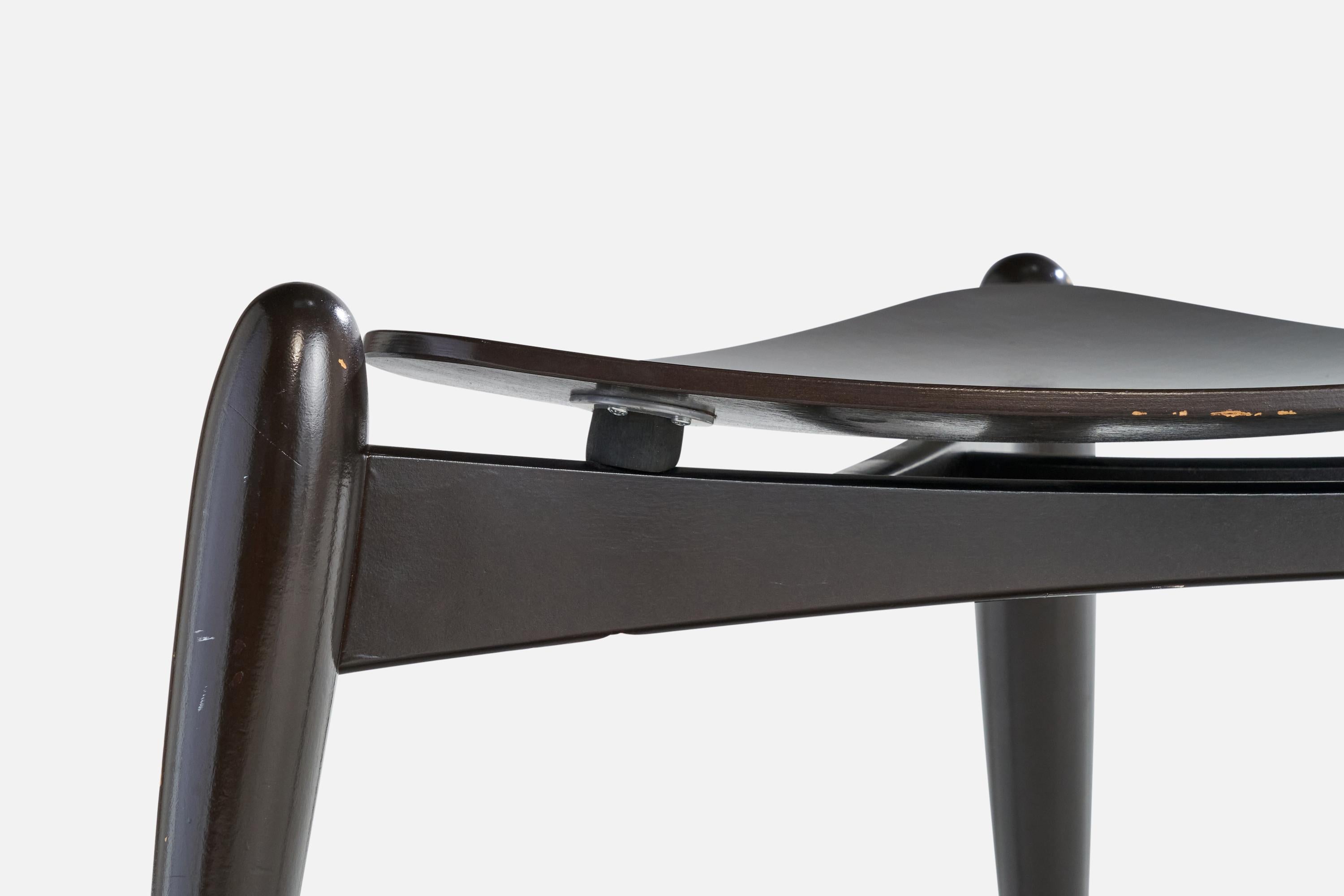 Ilmari Tapiovaara, Stools, Birch, Plywood, Finland, 1953 3