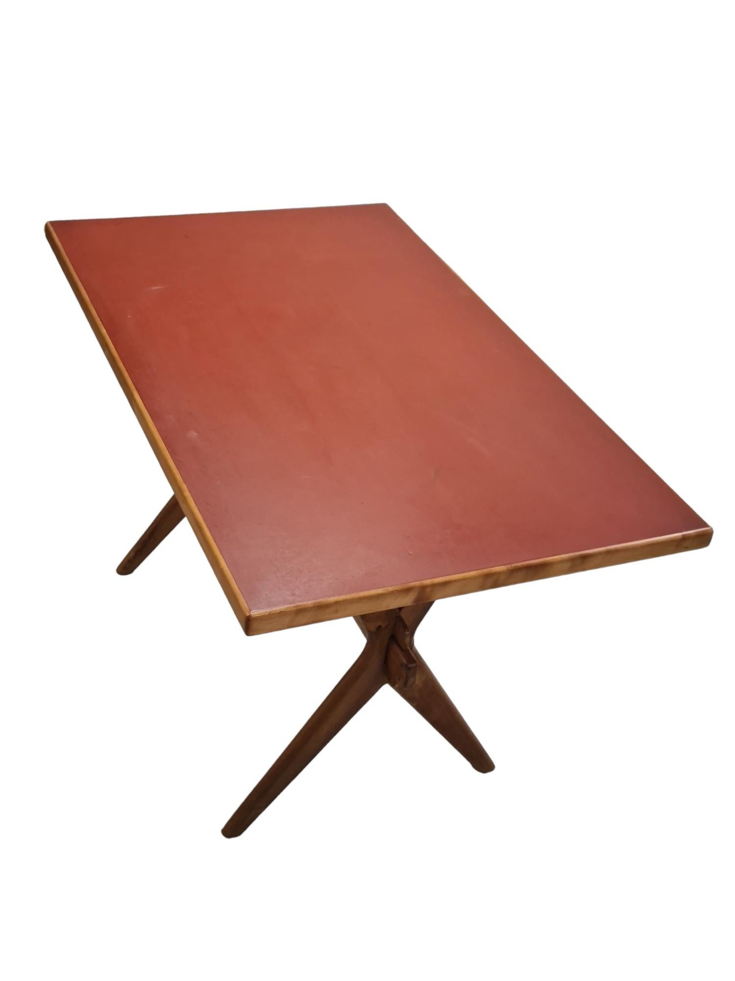 Ilmari Tapiovaara X-leg Easily Dismantable Table For Sale 1