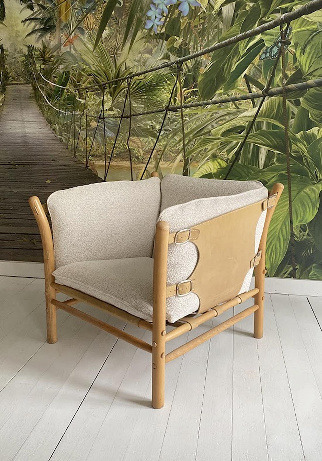 Mid-Century Modern Ilona Lounge Chair by Arne Norell, Sweden, 1970s