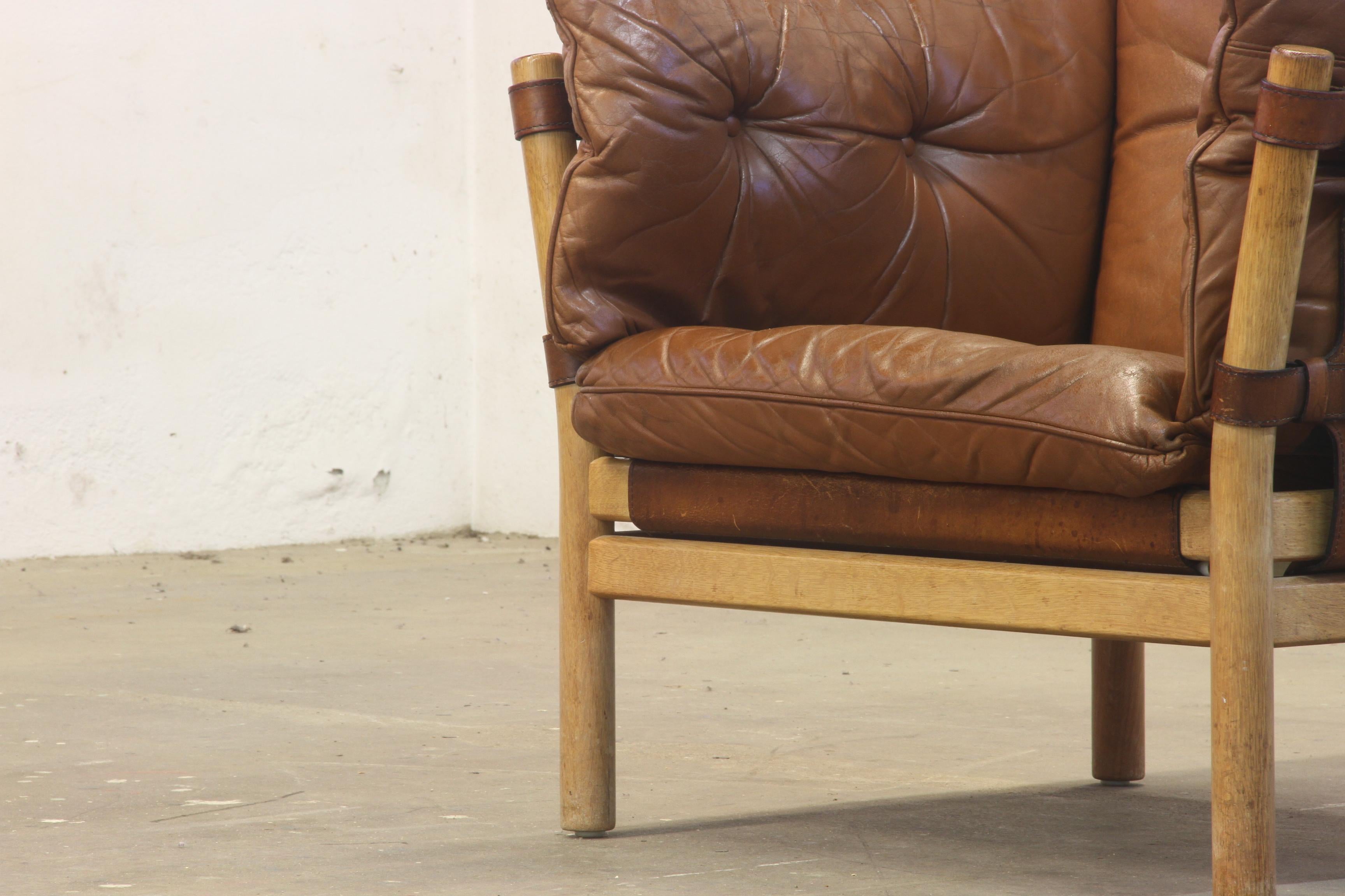 Ilona Lounge Chairs by Arne Norell for Norrell Mobel AB, 1960 In Good Condition In Store Heddinge, DK