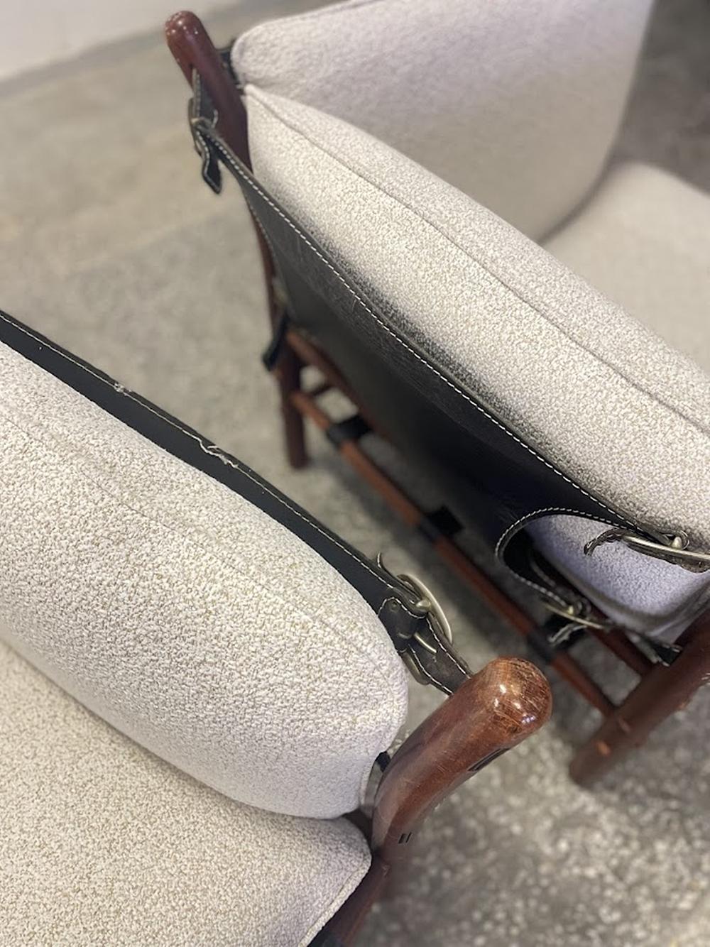 Pair of Ilona Lounge Chairs by Arne Norell, Sweden, 1970s For Sale 11