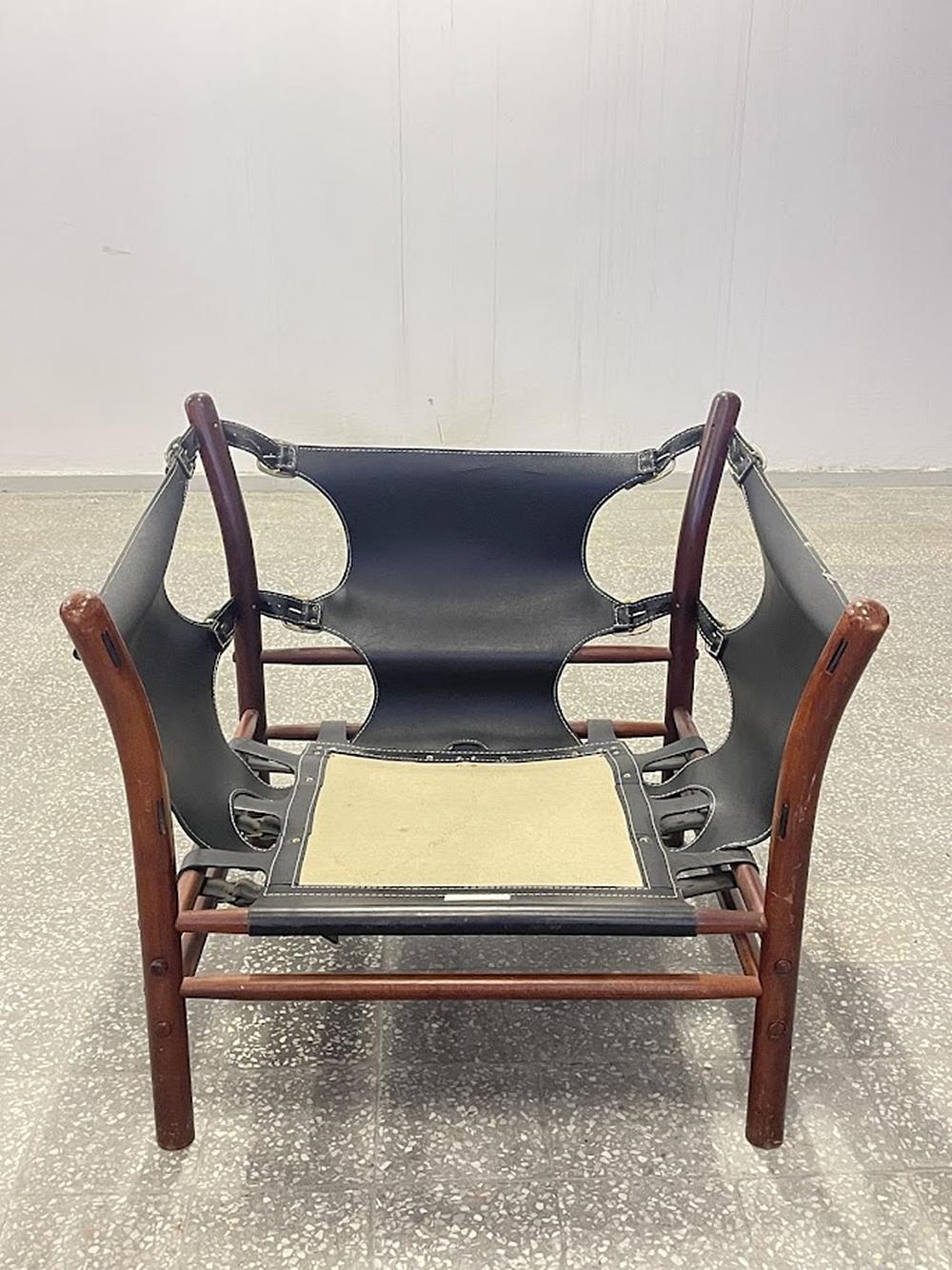 Pair of Ilona Lounge Chairs by Arne Norell, Sweden, 1970s For Sale 3