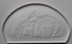Rome wolfs  Bone porcelain, h 13, 5 cm