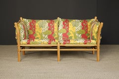 'Ilona' Safari Leather Sling Loveseat by Arne Norell, circa 1970