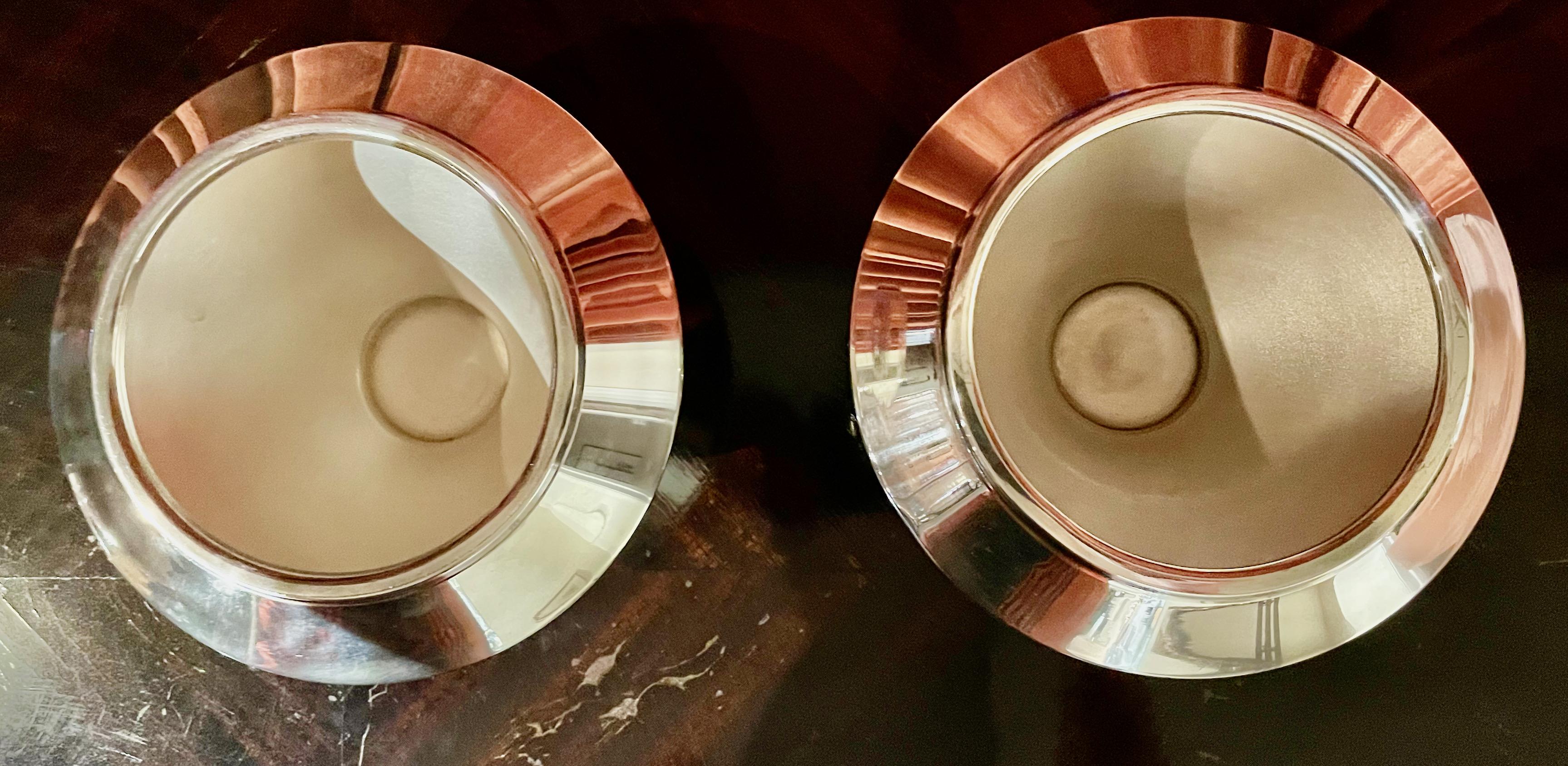 Ilonka Karrasz Industrial Design Modernist Pair of Bowls In Good Condition For Sale In Oakland, CA