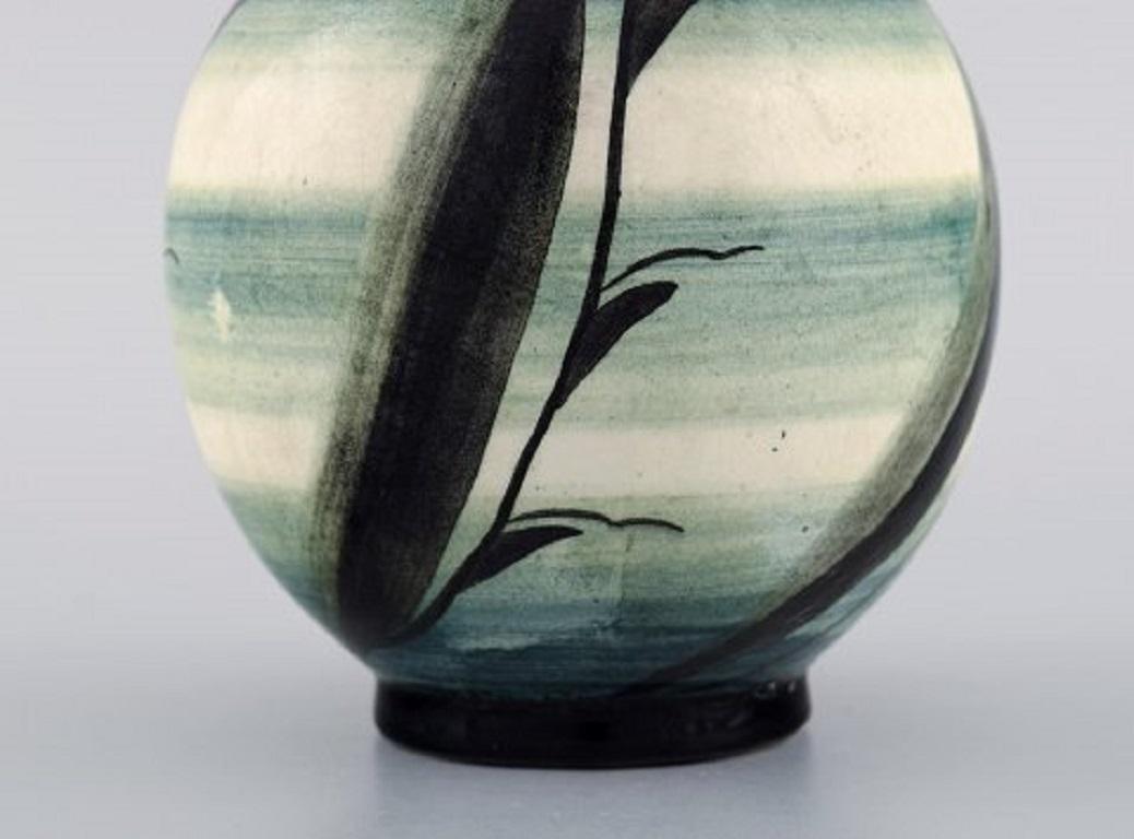 Swedish Ilse Claesson for Rörstrand, Rare Vase in Glazed Ceramics, 1920s-1930s For Sale