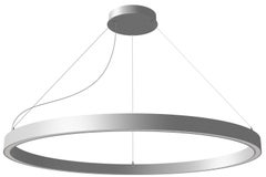 Ilti Luce Zirkol Circle 33.5" Downlight LED 3000K Pendant Light in White