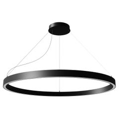Ilti Luce Zirkol Círculo 33,5" Downlight+Uplight LED 3000K Colgante Negro