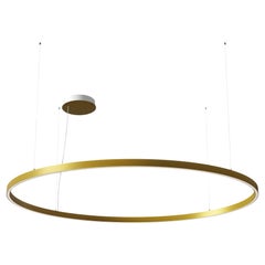 Ilti Luce Zirkol Círculo 78,7" Downlight LED 2700K Lámpara colgante en dorado