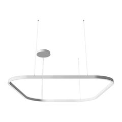 Ilti Luce Zirkol Square 78.7" x 78.7" Downlight LED 2700K Pendant Light in White