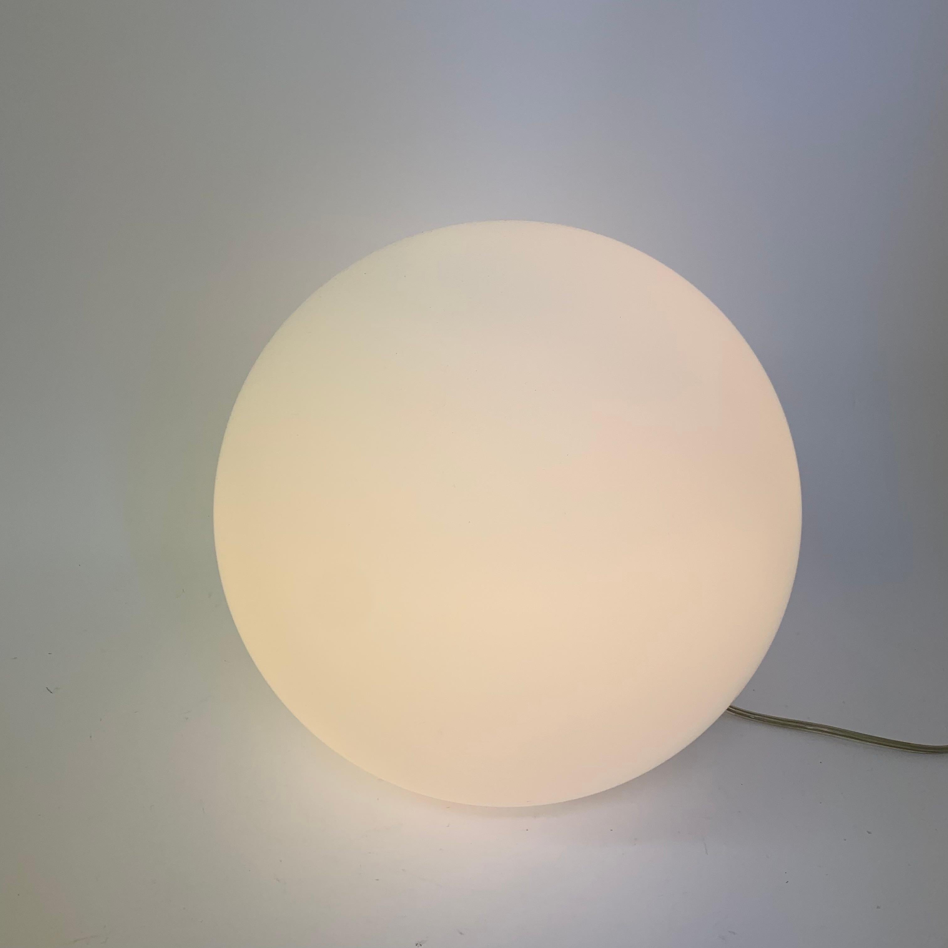 Glass Ilu Design Globe Table Lamp, 1990s