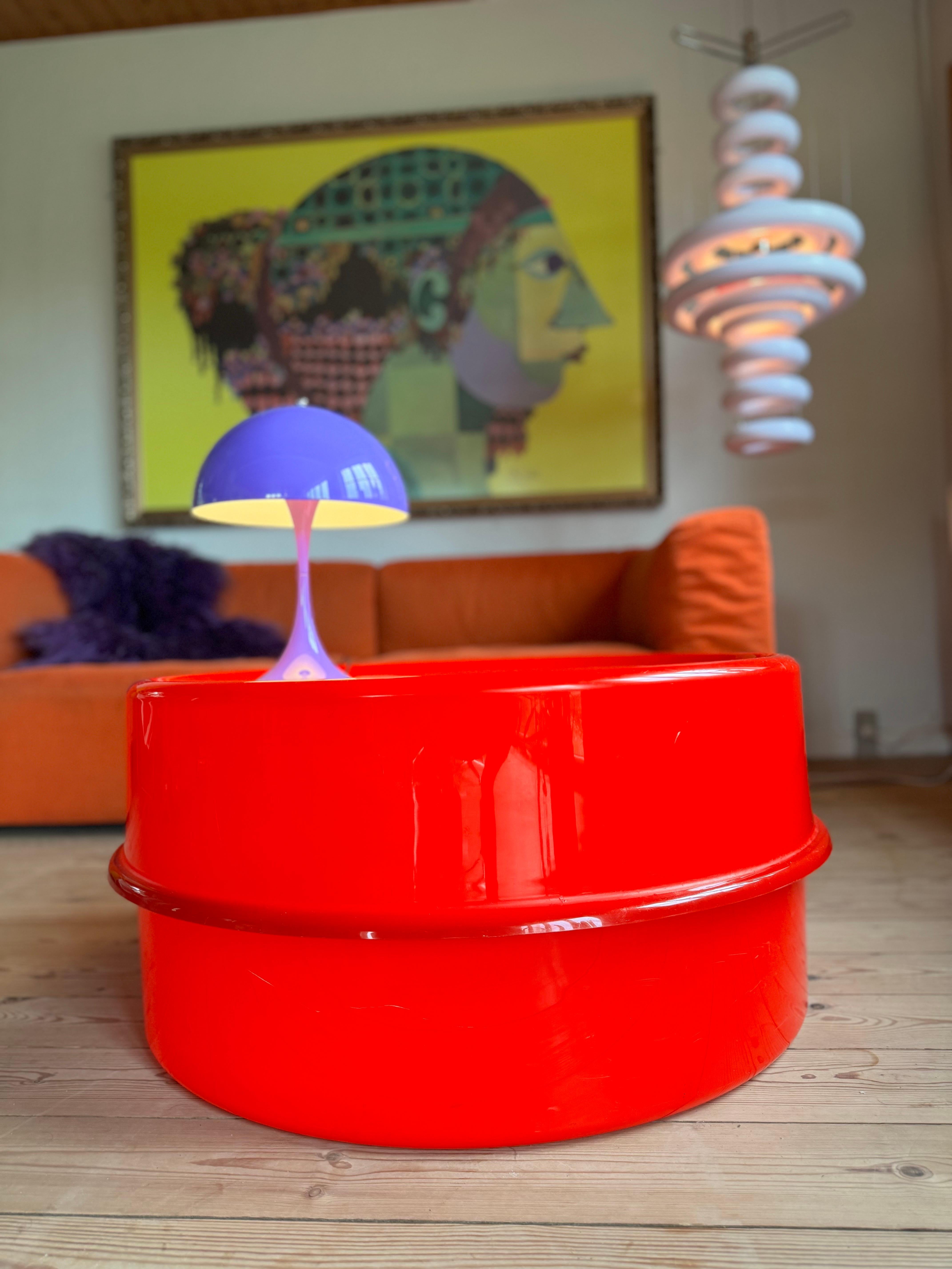 Table lumineuse Ilumesa de Verner Panton pour Louis Poulsen, Danemark, années 1970. en vente 1