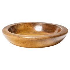 Ilve Wood Sculptural Plate or Dish circa 1950 French Design