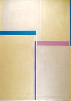 Ilya Bologowsky, Naples Yellow 
Grey, oil on canvas, 1958