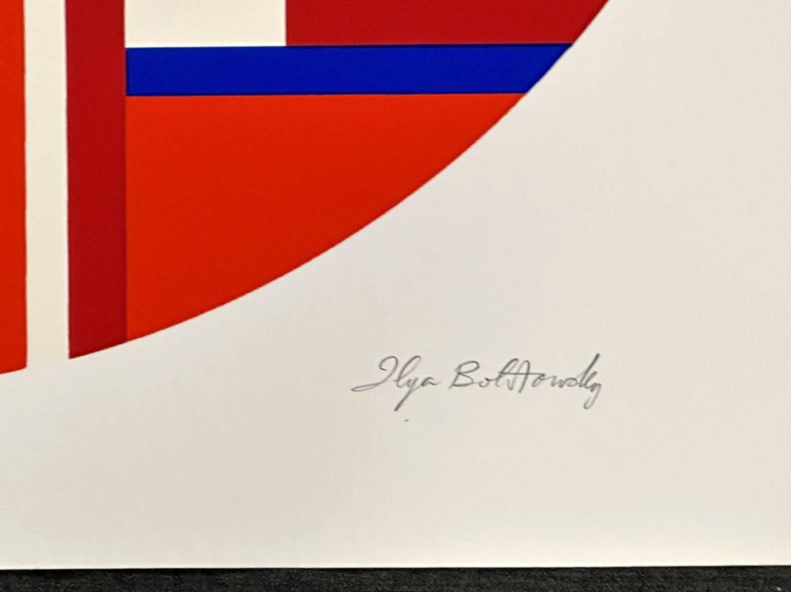 Nome dell'artista: Ilya Bolotowsky
Titolo: Ilya Bolotowsky Tondo Rosso 1979 Firmato Edizione Limitata Serigrafia, Carta BFK Rives Raro
Anno: 1979
Tipo di supporto: Serigrafia
Dimensione-Larghezza  Dimensioni-Altezza: 22'' x 30''
Firmato  Dimensioni