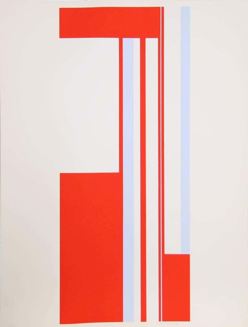 Series 1, Geometric Abstract Screenprint by Bolotowsky