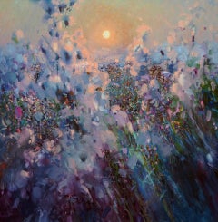 "Luce della sera", 85x90 cm