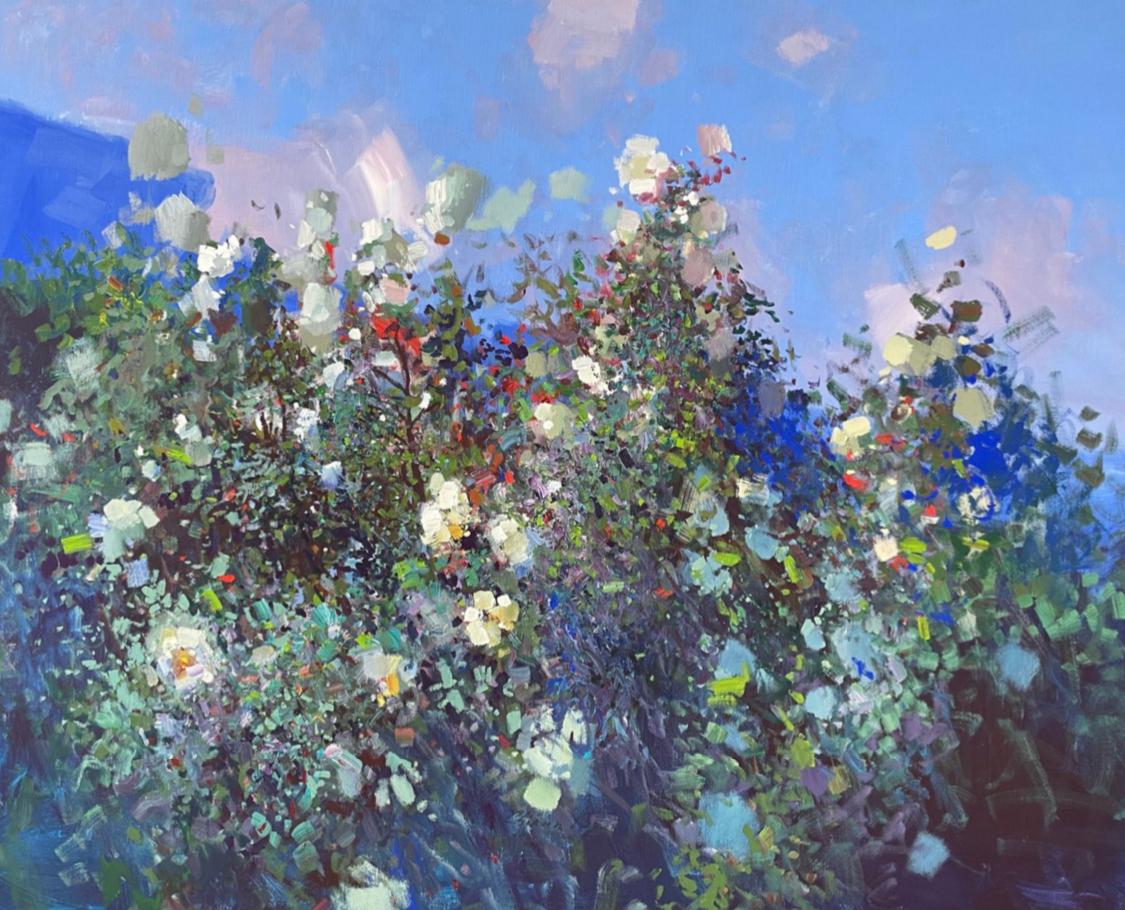 Ilya Chirun - Evening light , 120 x 90cm For Sale at 1stDibs