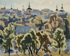 An Evening in Vladimir - 21st Century Contemporary RussianLandscape Oil Painting