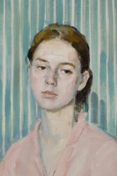 Zoe - 21st Century Russian Contemporary Portrait Oil Painting