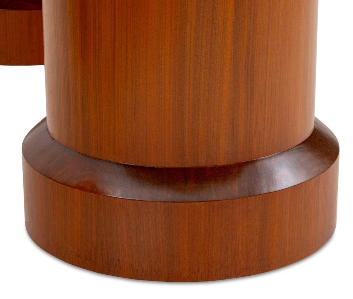 I.M. Pei Postmodern Mahogany Dining Table For Sale 2