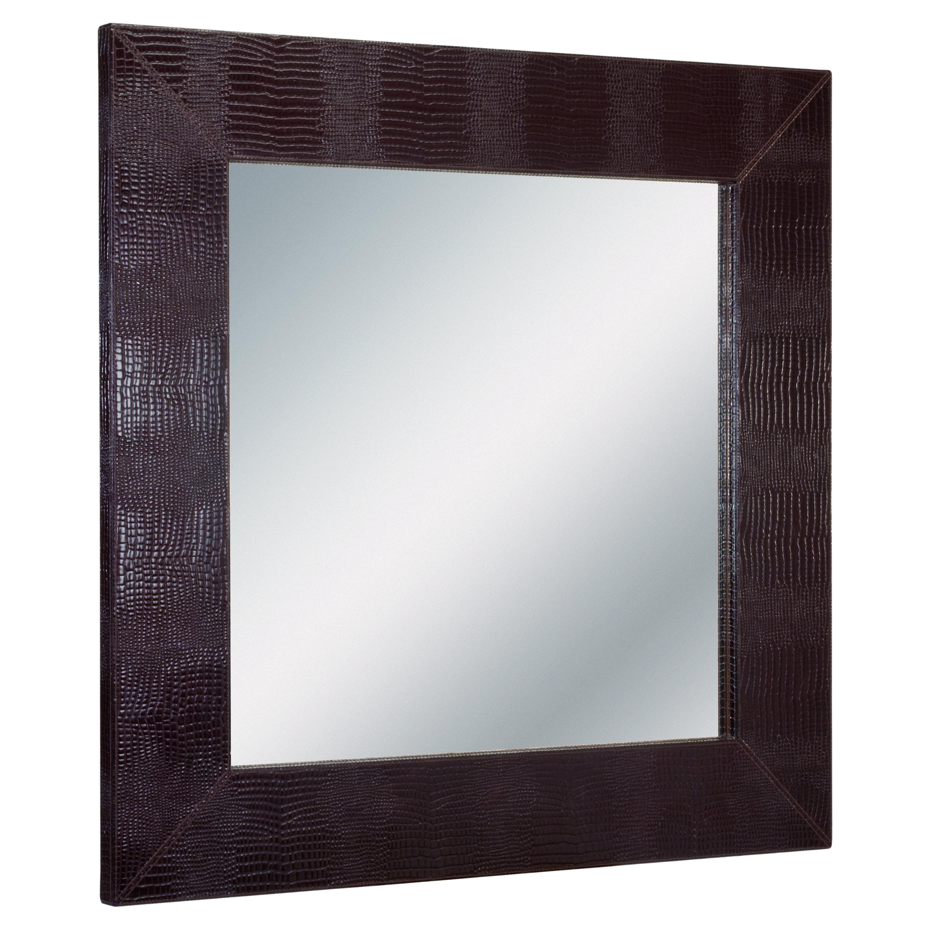 Image Circle Mirror - Frame cm 14 by Gio Bagnara In New Condition For Sale In New York, NY