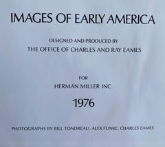 'Images of Early America' Book by C&R Eames for  Herman Miller, 1976