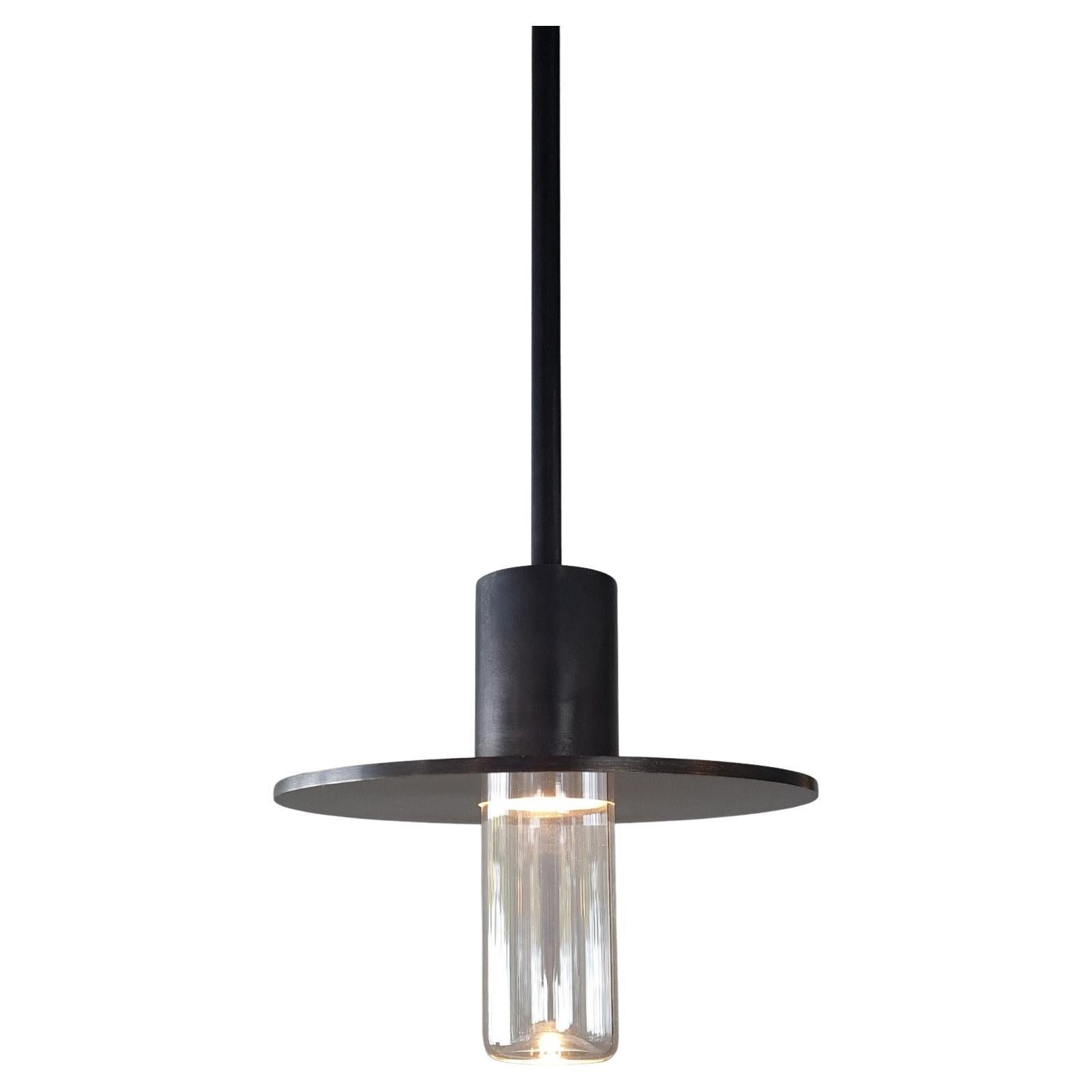 IMAGIN Orbis Pendant in Blackened Bronze Finish