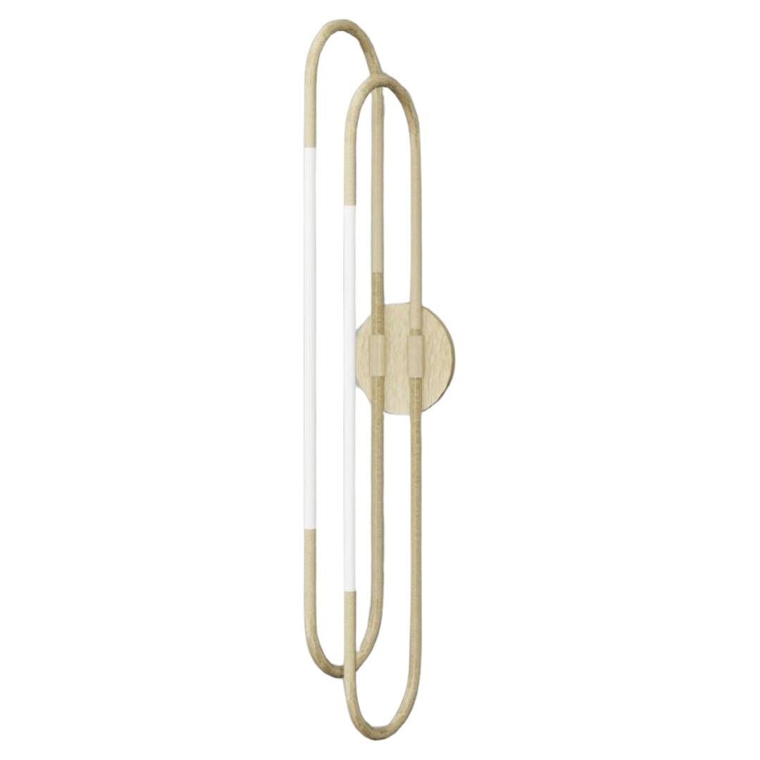 Imagin Rod Wall Light 2 in Brushed Brass